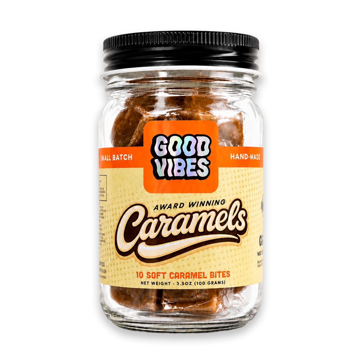 AWARD WINNING CARAMELS - CBD+THC