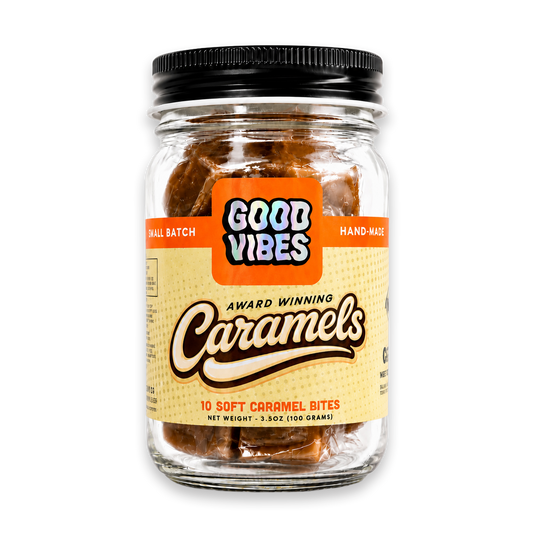 AWARD WINNING CARAMELS - CBD+THC