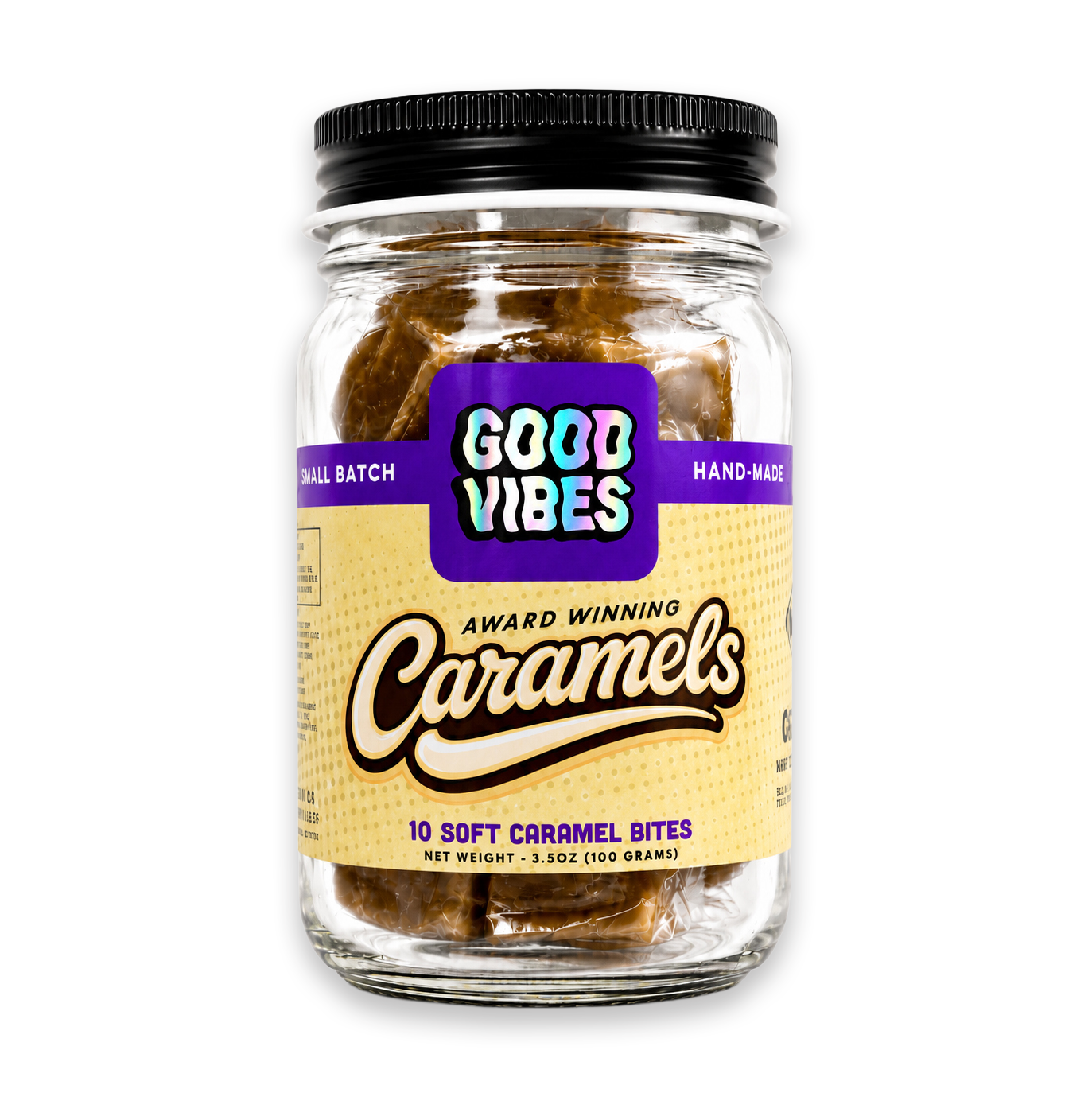 AWARD WINNING CARAMELS - CBD+CBN+MAGNESIUM